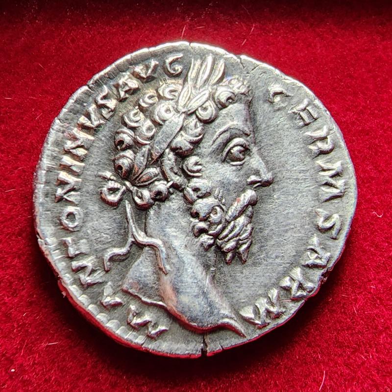 Marcus Aurelius Denarius (CE 161-180)