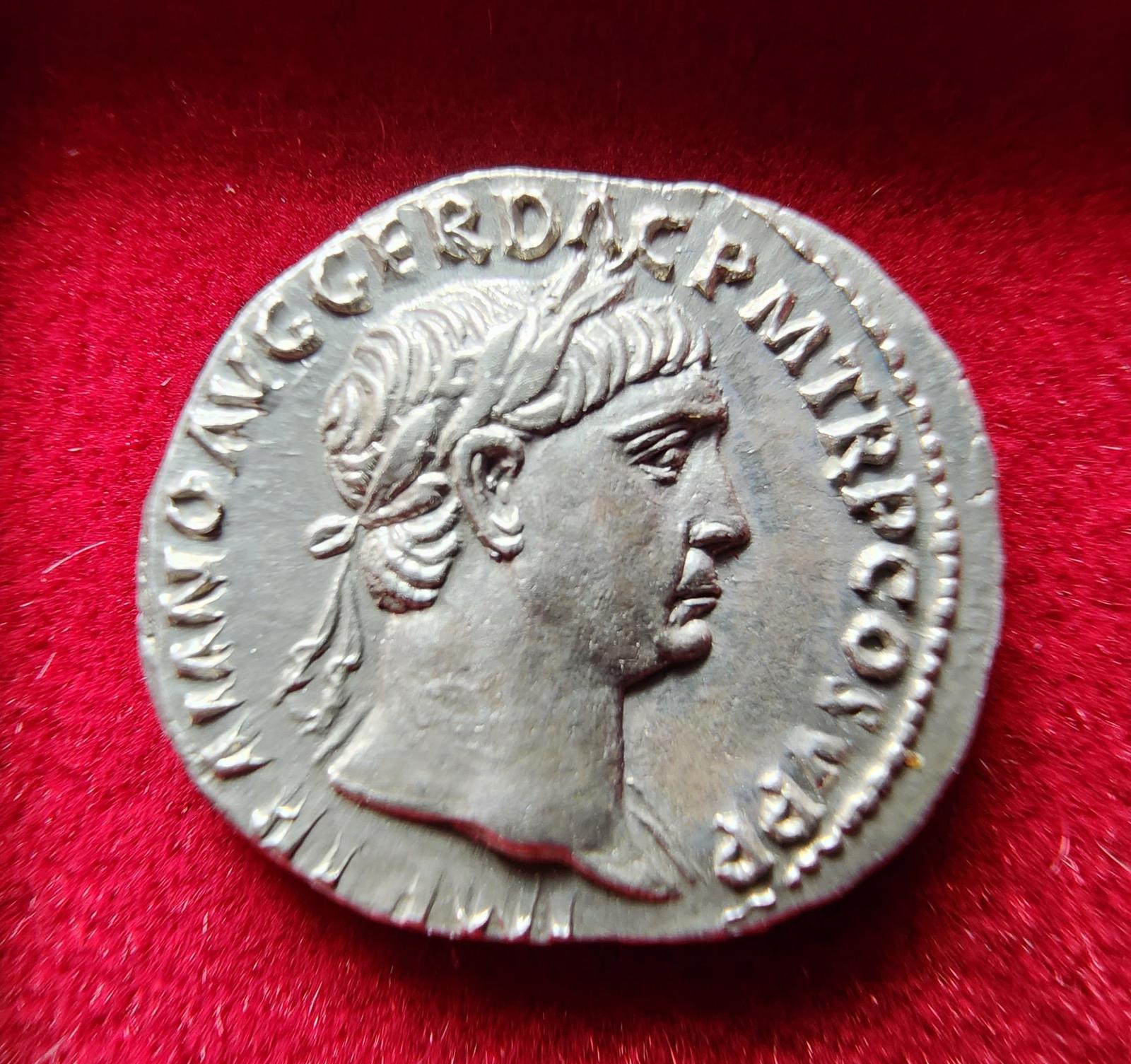 Trajan Denarius (CE 103-107)