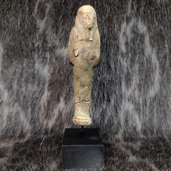 Ancient Egyptian Faience Ushabti (625 - 300 BCE)